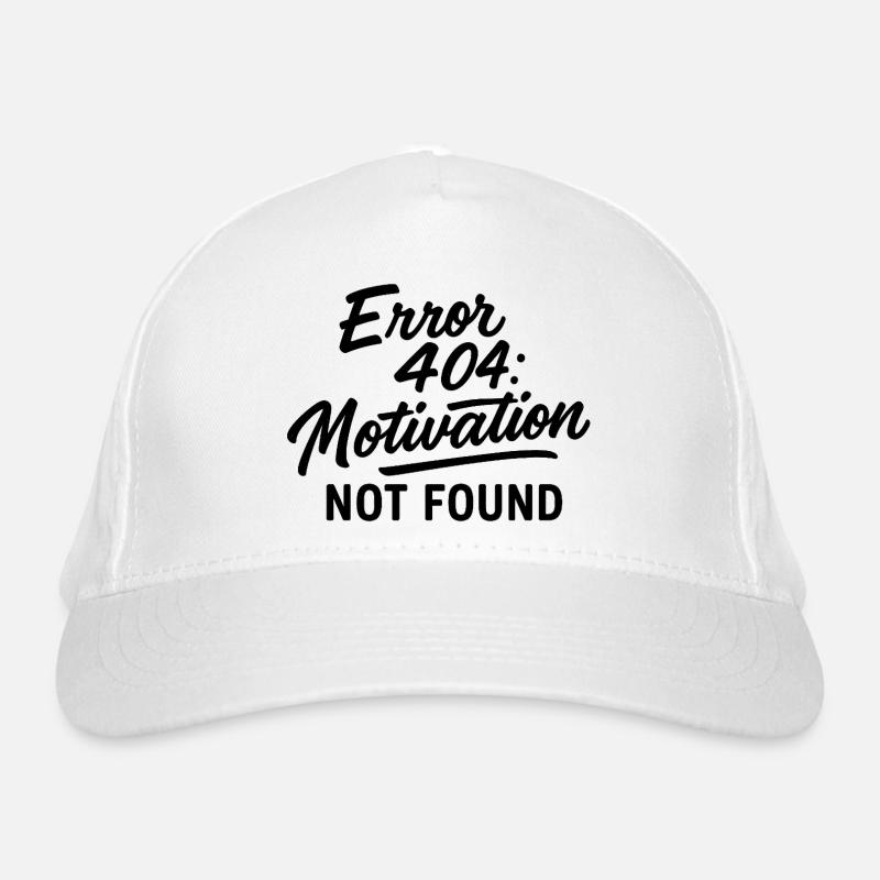 Erreur de justification 404 Conception Casquette classique bio