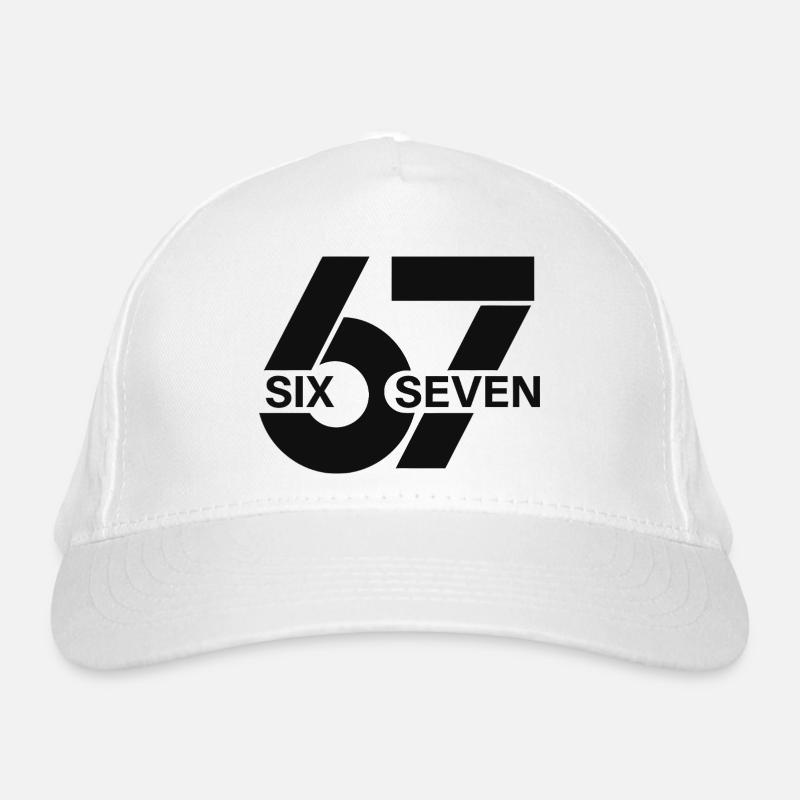 Six Seven Meme Bio-Baseballkappe