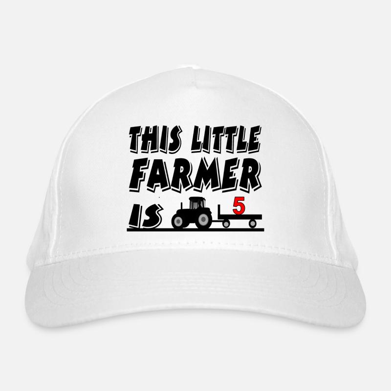 Birthday - Organic Baseball Cap - white