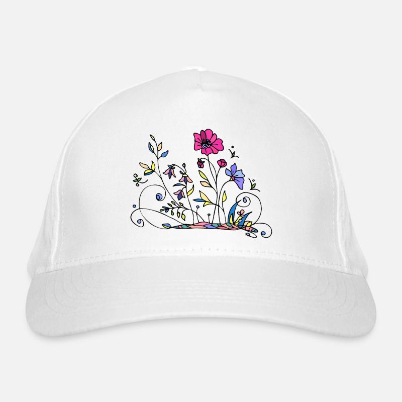 Fleur Casquette classique bio