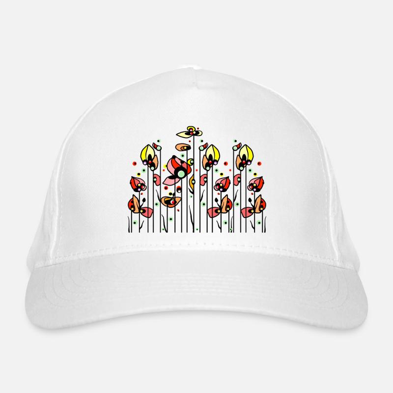 Fleur Casquette classique bio