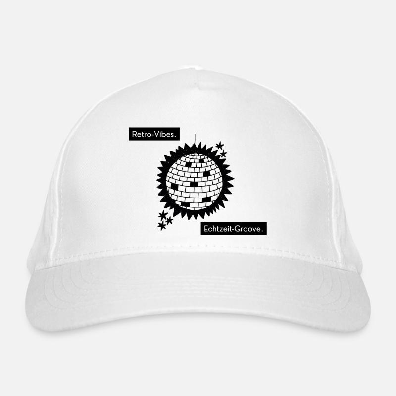 Retro Vibes Echtzeit Groove Organic Baseball Cap