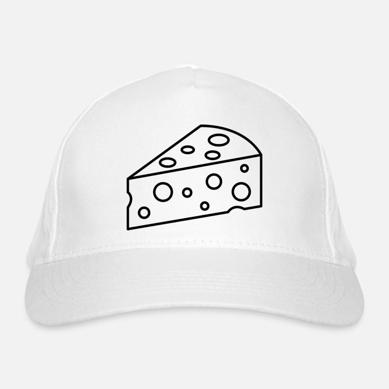 Käse Bio-Baseballkappe