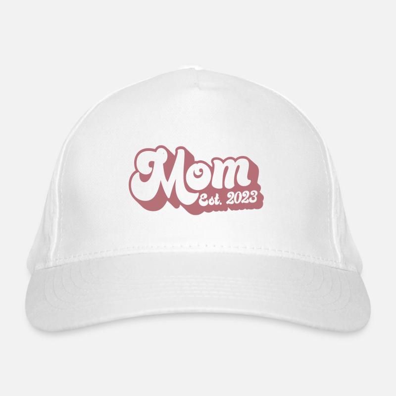 2023, werdende Mutter, Schwangerschaft enthüllen Bio-Baseballkappe