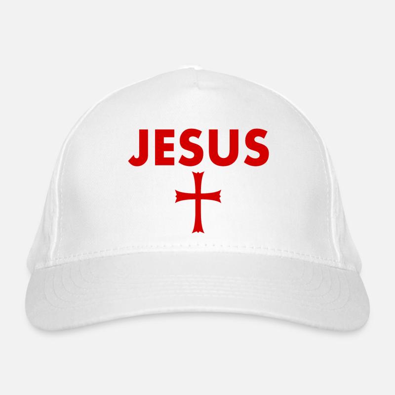 Jesus Cross Organic Baseball Cap