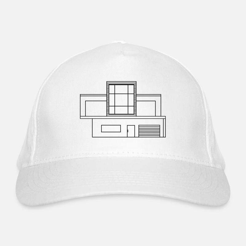 Modern house Organic Baseball Cap