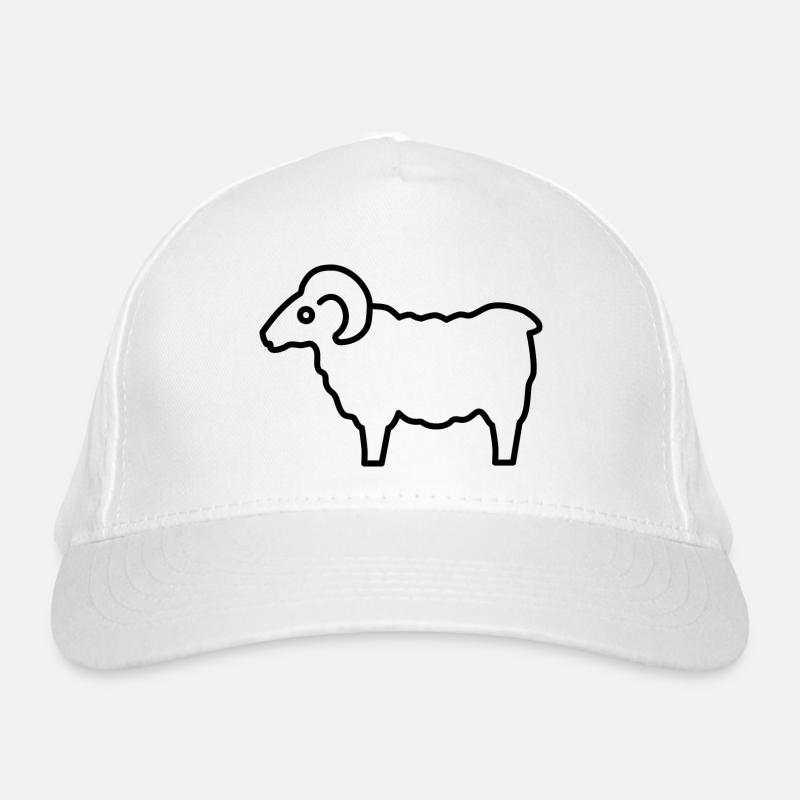 Heidschnucke Bio-Baseballkappe