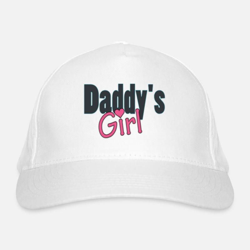 daddy's girl Bio-Baseballkappe