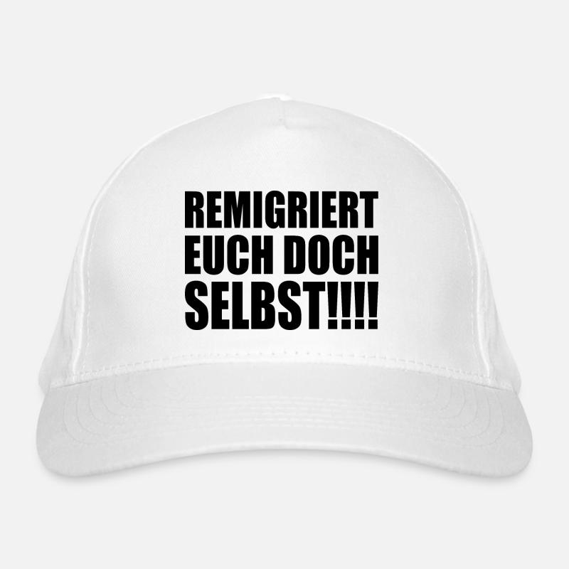 Remigrez vous-mêmes Casquette classique bio