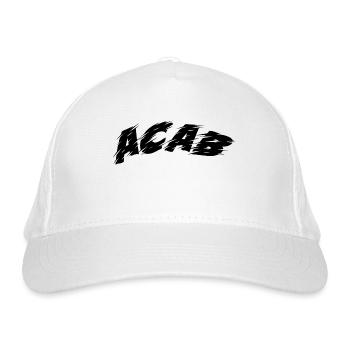 ACAB - Casquette classique bio - blanc - Devant