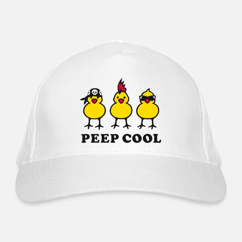peep cool (b) Casquette classique bio
