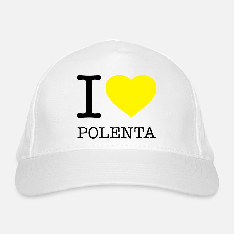 J’ADORE LE MAÏS POLENTA Casquette classique bio