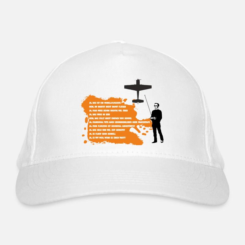 faq modellflug Bio-Baseballkappe