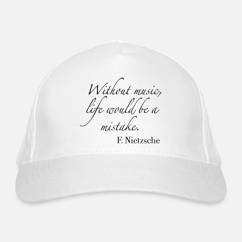 Musik Bio-Baseballkappe