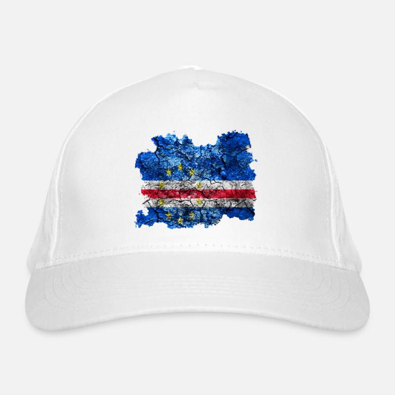 Cabo Verde Drapeau Vintage Casquette classique bio