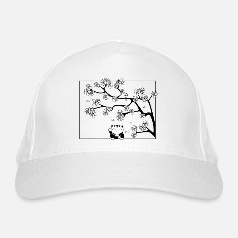 japan - katze-e Bio-Baseballkappe