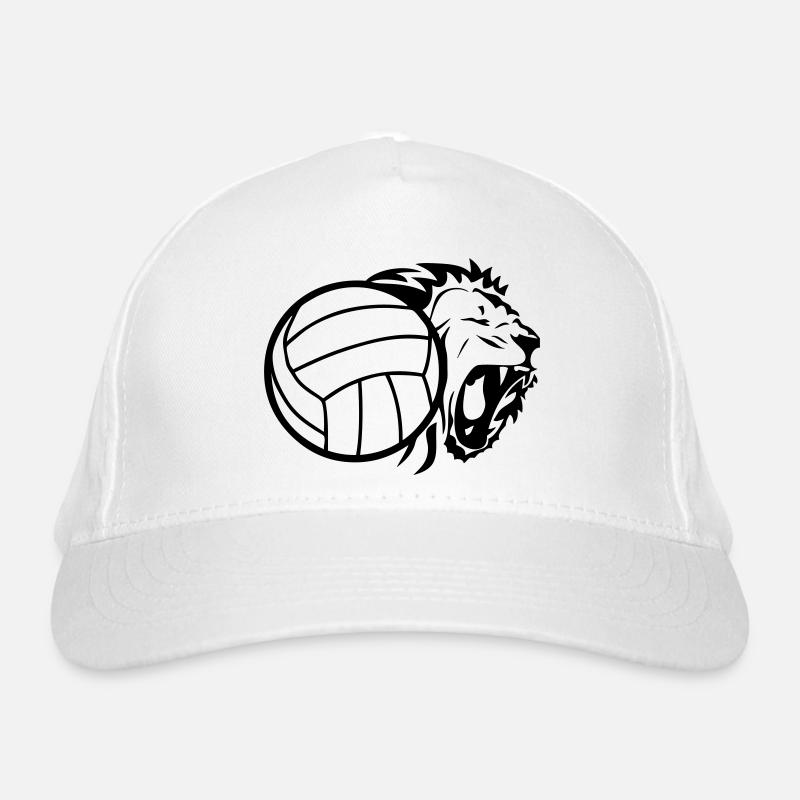 ballon volleyball lion Casquette classique bio