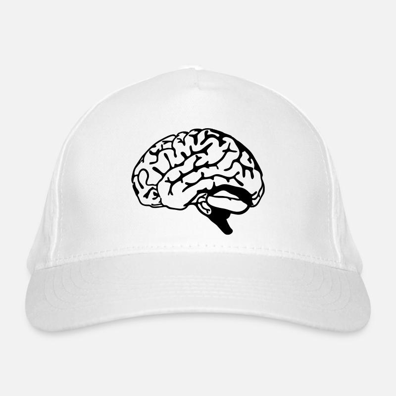 brain Organic Baseball Cap