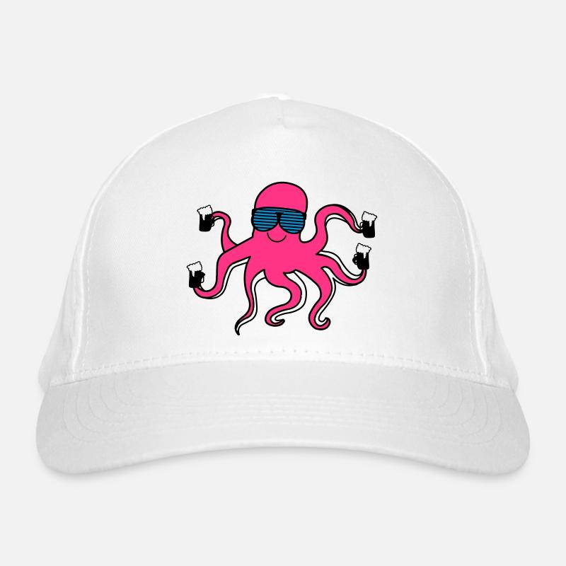 krake_mit_bier Casquette classique bio