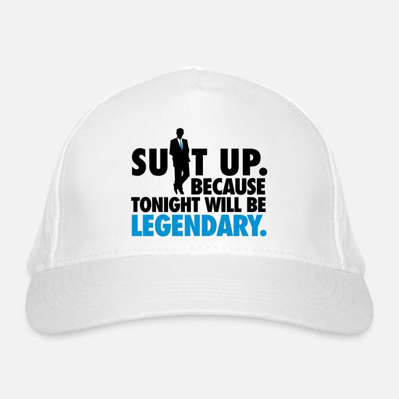 Suit up. Because tonight will be LEGENDARY! Bio-Baseballkappe
