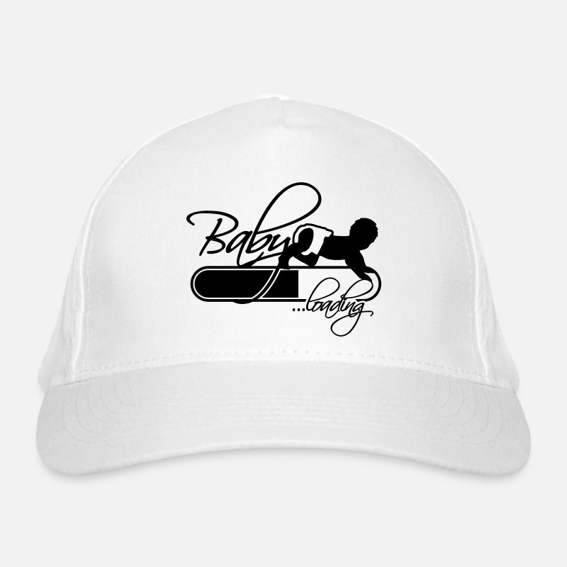 Baby Loading Logo Bio-Baseballkappe