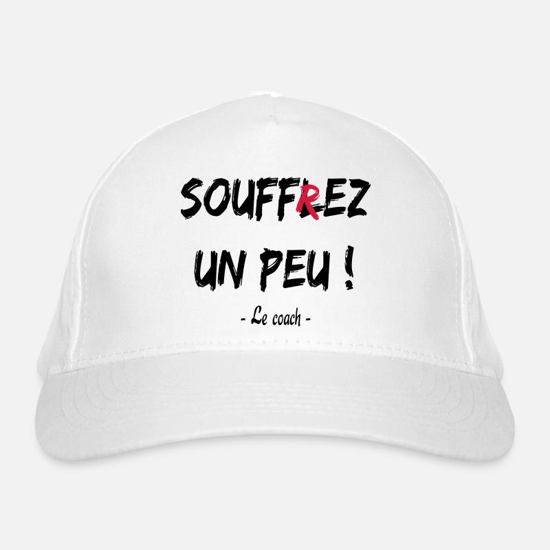 Soufflez un peu Casquette classique bio