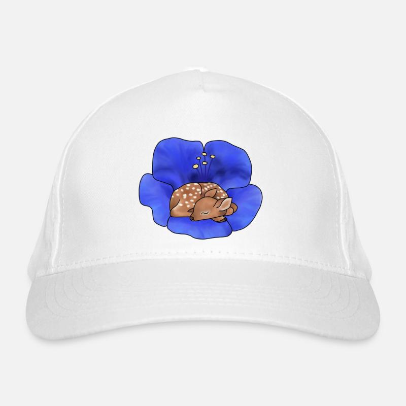 Cerf en fleur Casquette classique bio