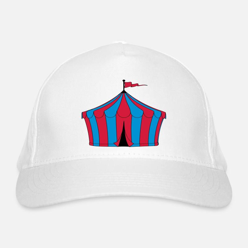 Zirkuszelt Bio-Baseballkappe