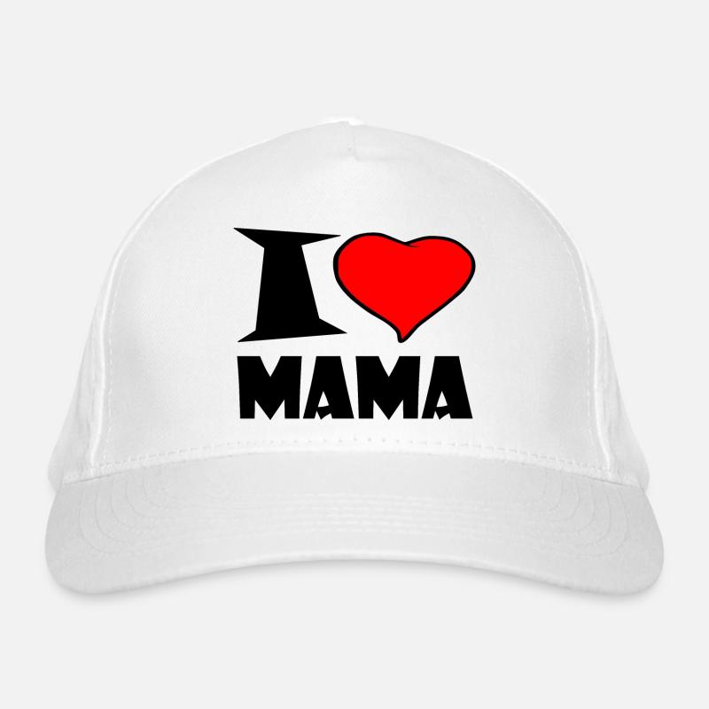 I Love Mama Casquette classique bio
