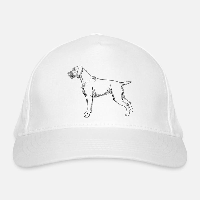 Deutsch Drahthaar Bio-Baseballkappe