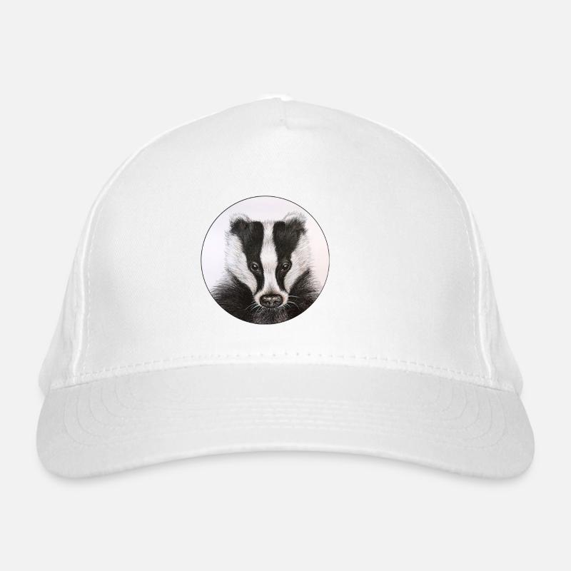 Dachs /Badger Bio-Baseballkappe