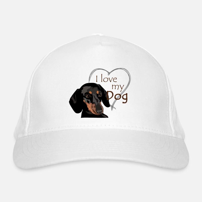 Teckel – J’adore les chiens Casquette classique bio