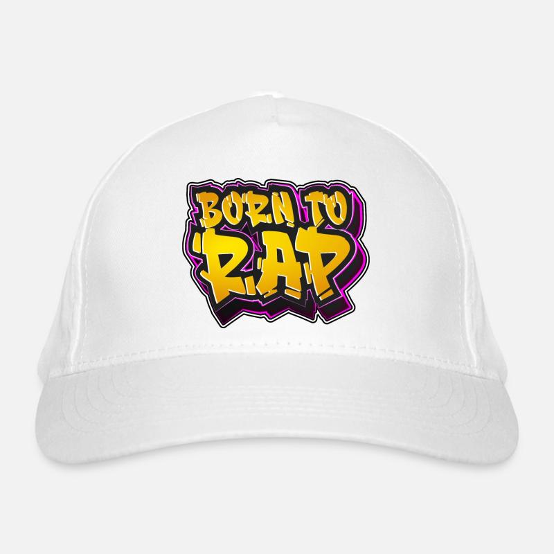 Né pour rapper Casquette classique bio