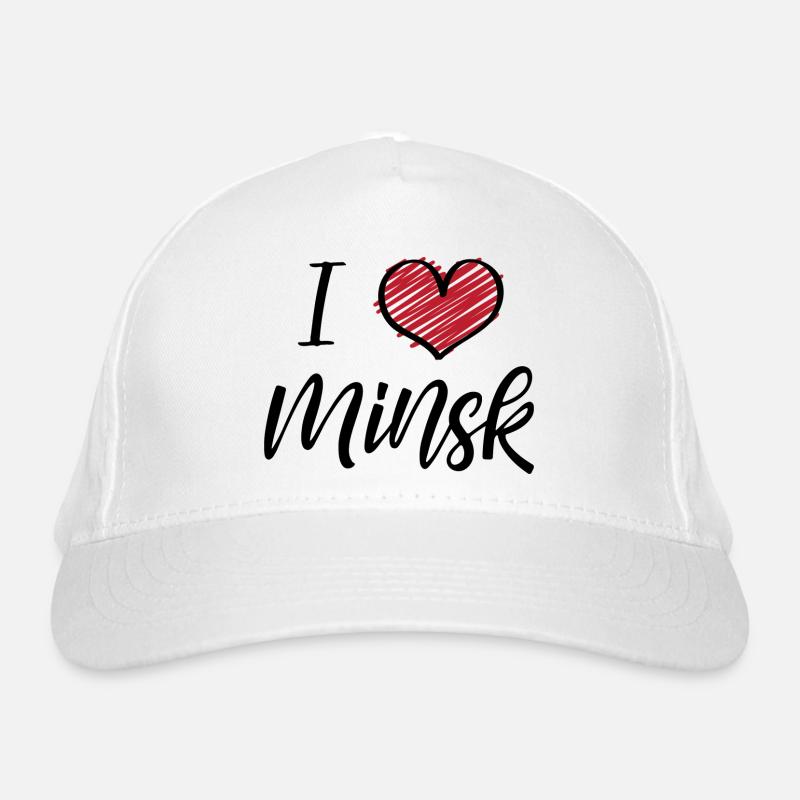 J’aime Minsk Casquette classique bio