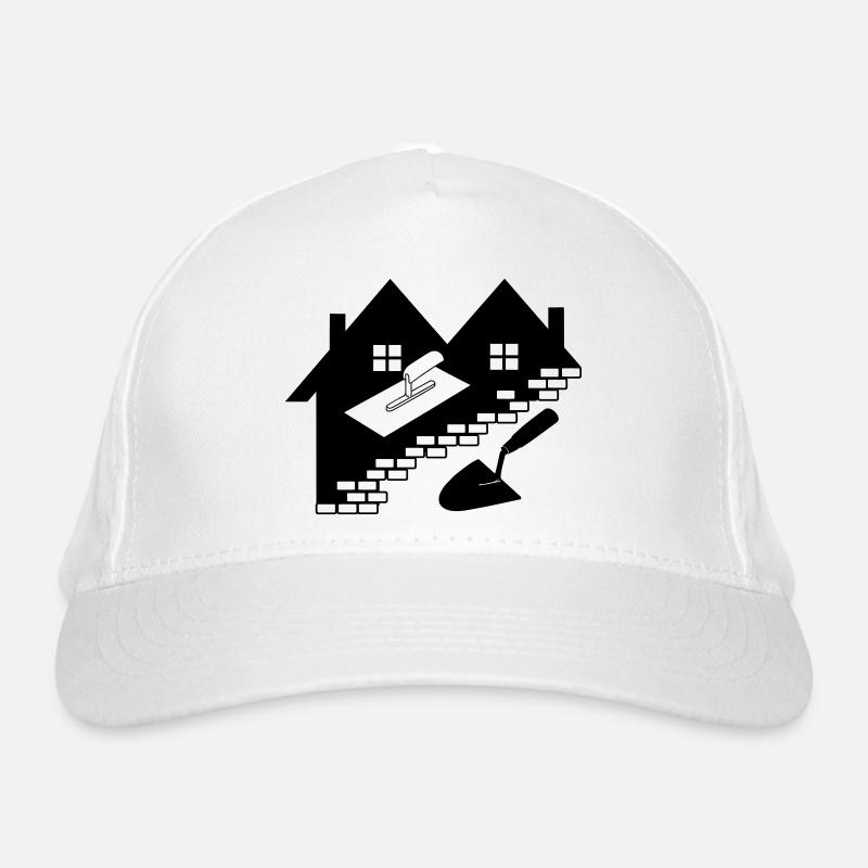 Stuc maçon Ouvrier de la construction Casquette classique bio