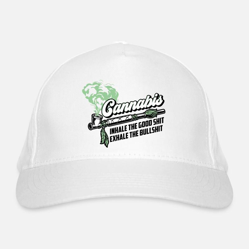 Les couleurs peuvent être modifiées | Cannanis Inhale Exhale Casquette classique bio