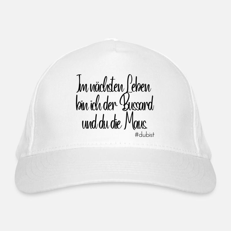 Ich bin der Bussard Bio-Baseballkappe