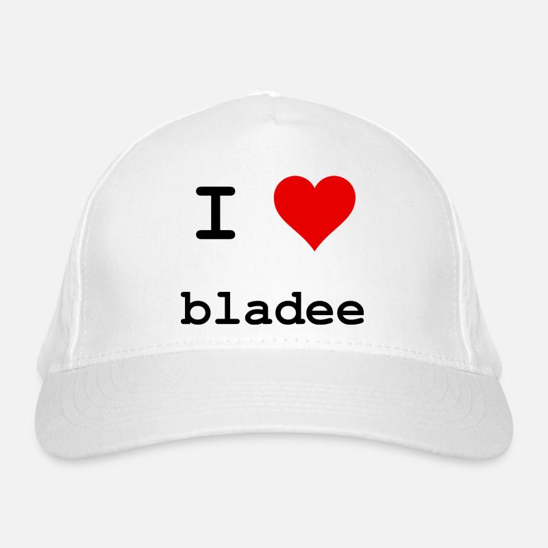 I Love Bladee Organic Baseball Cap