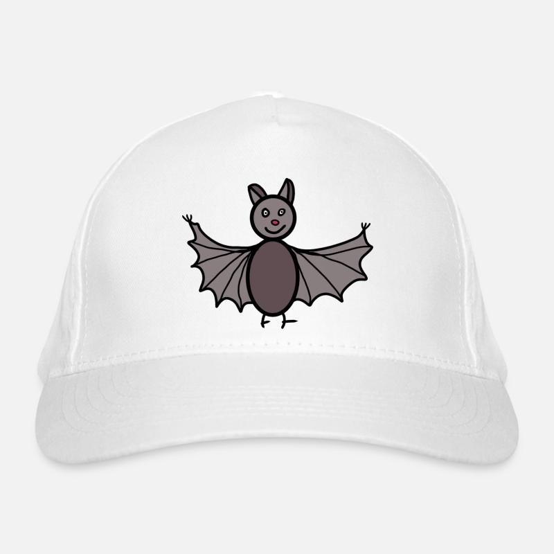 Fledermaus Bio-Baseballkappe