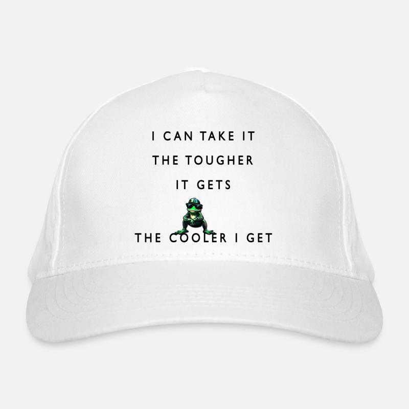 Plus c’est difficile, plus je me refroidis Casquette classique bio