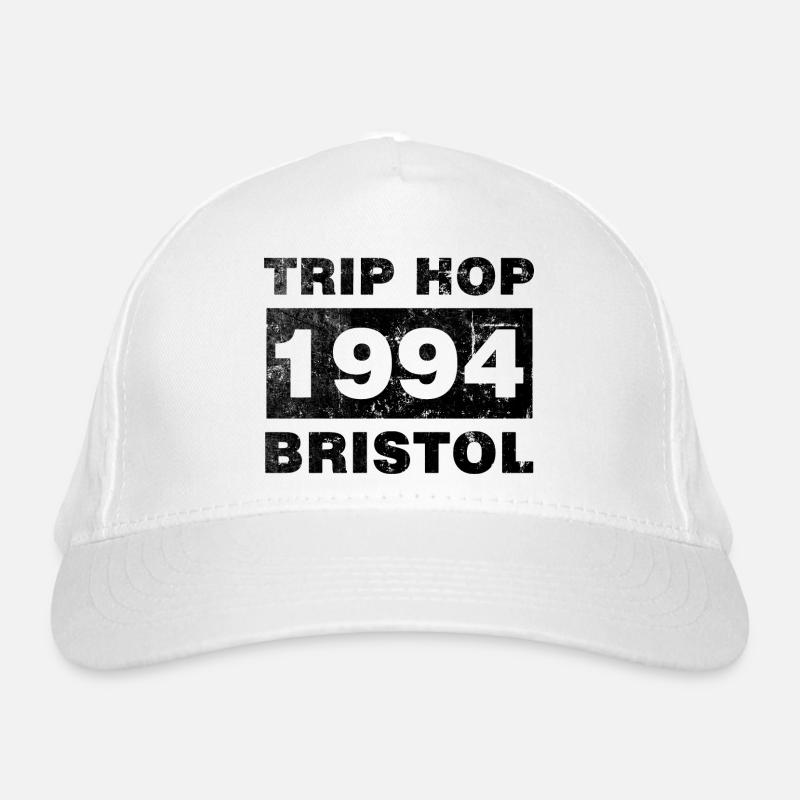 TRIP HOP BRISTOL BLACK Organic Baseball Cap