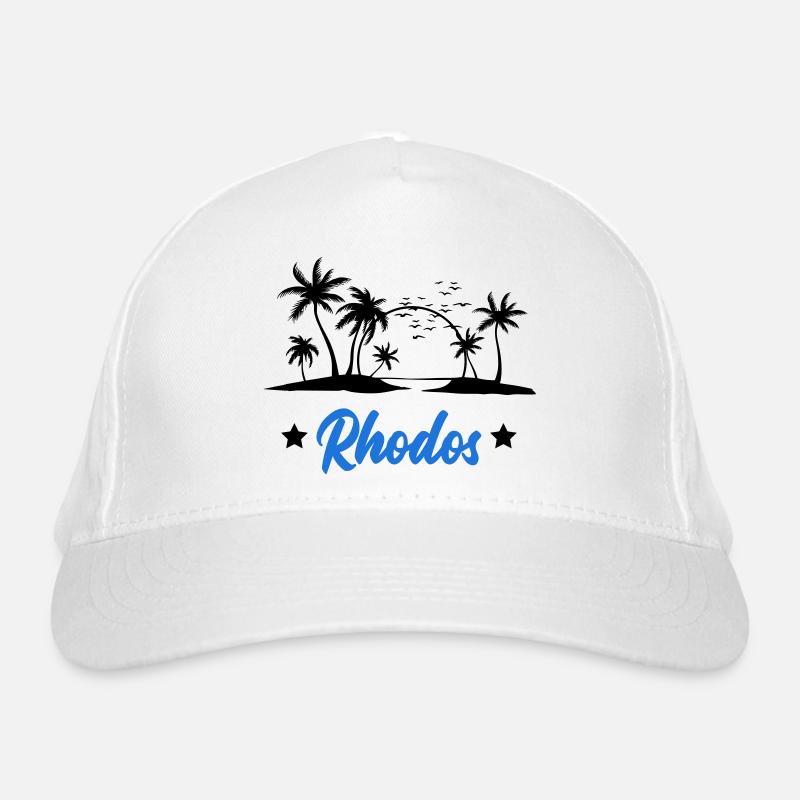rhodos Bio-Baseballkappe