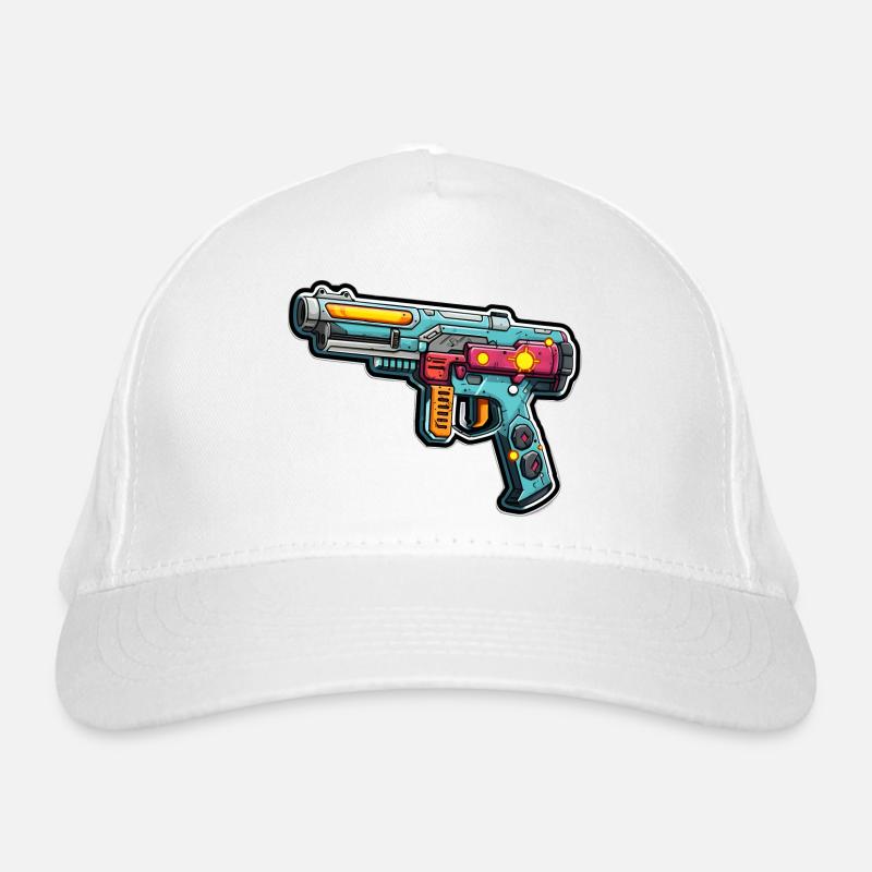 Armes spatiales dans le style graffiti Casquette classique bio