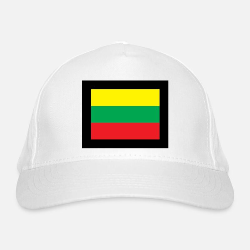Lithuanian flag Organic Baseball Cap