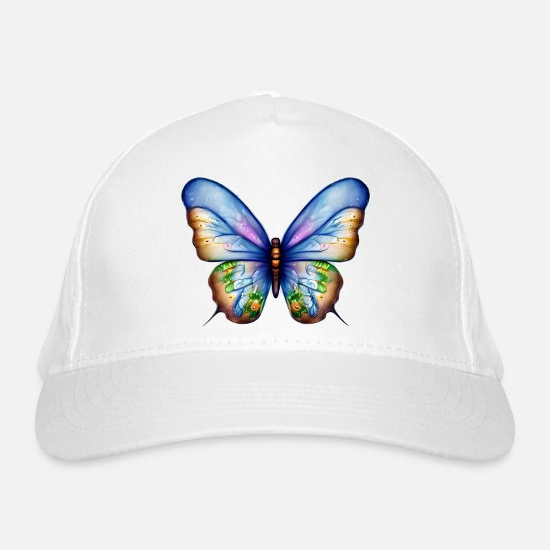Papillon Insecte Animal Papillon Casquette classique bio