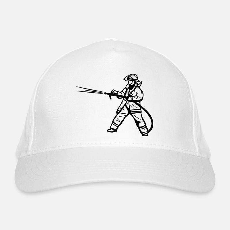 Feuerwehrmann Bio-Baseballkappe
