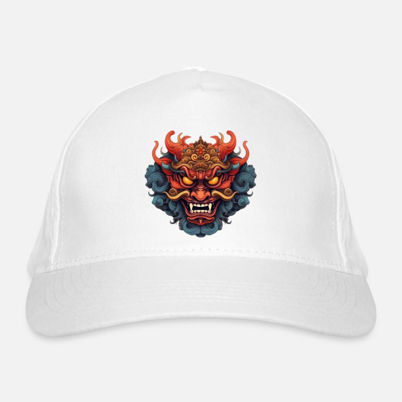Oni-Maske Bio-Baseballkappe