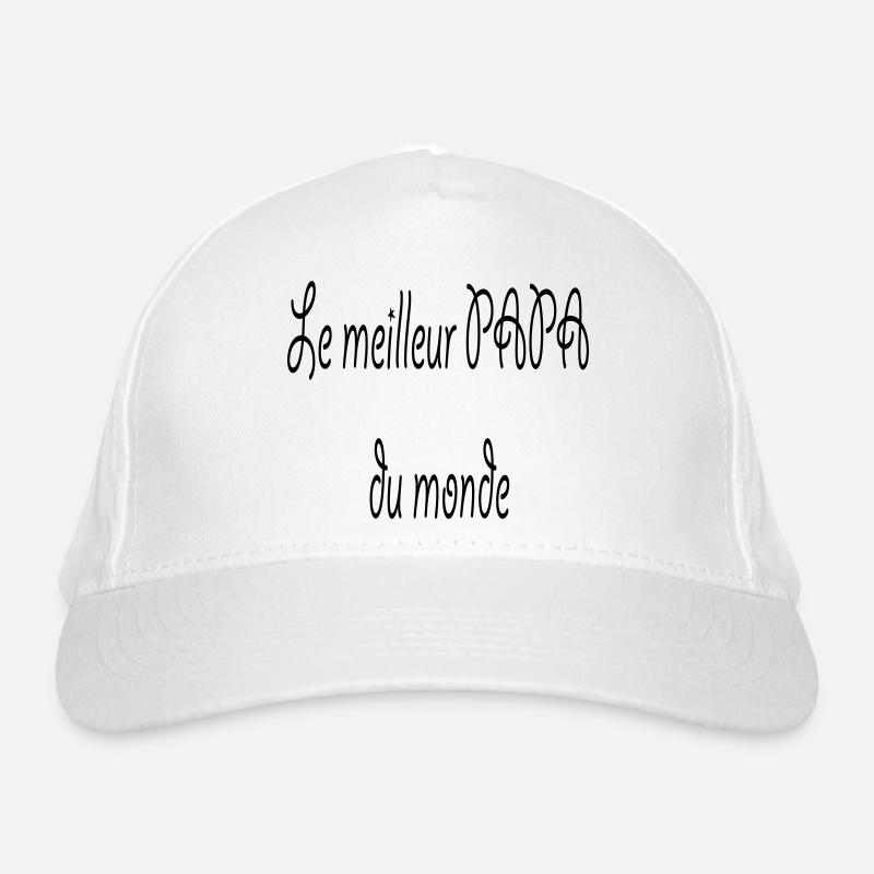 Le meilleur Papa du monde Casquette classique bio