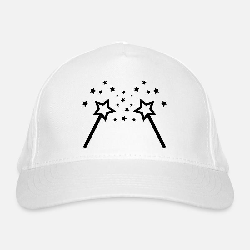 zauberstab 02 Bio-Baseballkappe