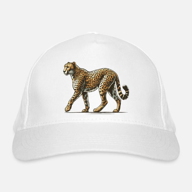 Guépard - Casquette classique bio - blanc